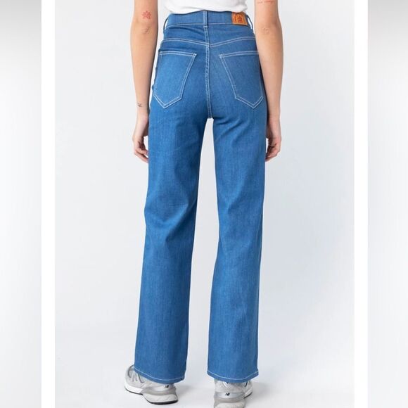 Dr.Denim Moxy Straight Jeans - Less Blue Rinse 26 Tall - Picture 2 of 11